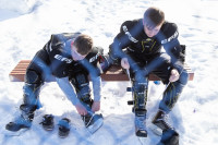В Чернском районе школьникам подарили хоккейную экипировку, Фото: 28