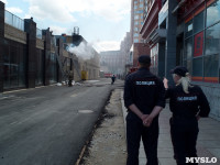 Загорелся недостроенный ТЦ на Красноармейском проспекте, Фото: 60