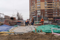 Орловский путепровод готов на 40-50%, Фото: 7