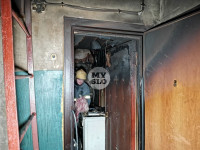 В Туле во время ночного пожара в пятиэтажке погиб мужчина, Фото: 9