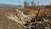 В Туле на берегу Тулицы обнаружен незаконный мусорный полигон, Фото: 16