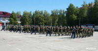 Командиру 106-й гвардейской воздушно-десантной дивизии вручено Георгиевское знамя, Фото: 5