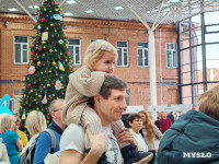 Фестиваль «Шар-папье»: Тульский кремль украсили огромные новогодние бусы, Фото: 67