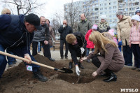 Закладка вишнёвого сада в Заречье 18 апреля 2015 года, Фото: 12