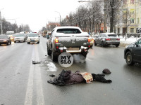На проспекте Ленина в Туле насмерть сбили пешехода, Фото: 9