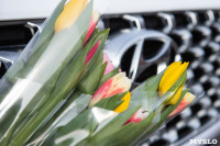 8 марта компания «Автоимпорт» дарила тулячкам-автоледи цветы, Фото: 157