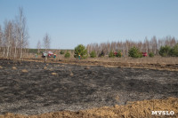 В Белевском районе провели учения по тушению лесных пожаров, Фото: 3