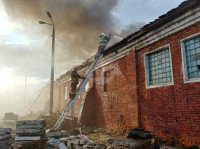 Пожар на ул. Чмутова, 23.03.20, Фото: 2