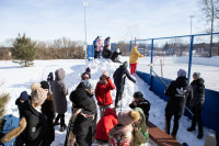 В Чернском районе школьникам подарили хоккейную экипировку, Фото: 23