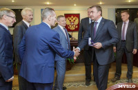 Алексей Дюмин получил знак и удостоверение губернатора Тульской области, Фото: 3