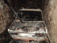 Сгоревший в Киреевском районе автомобиль, Фото: 3