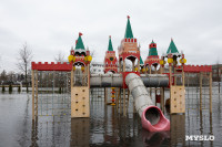 Упа в Туле затопила детскую площадку и кафе на Пролетарской набережной, Фото: 9