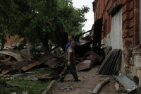 Последствия урагана в Ефремове., Фото: 11