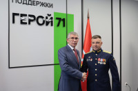Дмитрий Миляев передал автомобили Центру «Герой 71», Фото: 7