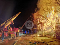 Крупный ночной пожар в Туле, Фото: 12