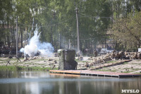 Реконструкция боевых действий. Центральный парк. 9 мая 2015 года, Фото: 56