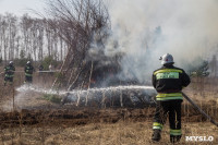 В Белевском районе провели учения по тушению лесных пожаров, Фото: 7