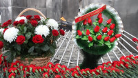 Возложение цветов к памятнику на площади Победы. 21 февраля 2014, Фото: 18