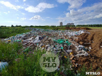 Свалка строительного мусора в Левобережном, Фото: 4