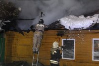 Горевший дом на ул. Пушкинской в Туле тушили шесть пожарных расчетов, Фото: 8