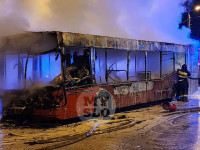 Сгорел автобус в Заречье , Фото: 13