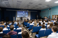 Михаил Башкатов встретился с тульскими школьниками, Фото: 22