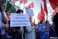 Митинг против пенсионной реформы в Баташевском саду, Фото: 36
