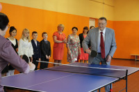 Сергей Харитонов посетил одну из старейших школ Ясногорска, Фото: 9