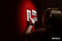 Пьянство как часть искусства: в Туле открылась выставка графики «На столе и под столом» (18+), Фото: 39