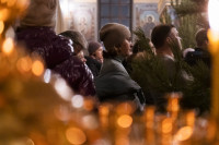 Рождественское богослужение в Успенском соборе (2020), Фото: 129
