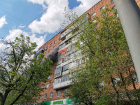 На ул. Ложевой в Туле загорелась квартира, Фото: 14