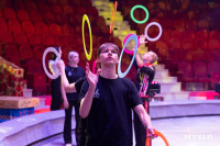 Династийные жонглеры поделились опытом с юными артистами Тульского цирка, Фото: 33