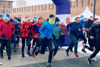 В первый день Нового года в Туле прошел легкоатлетический забег, Фото: 6