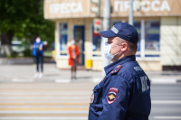 Полицейский рейд в тульских маршрутках: на пассажиров без масок составляют протоколы, Фото: 36