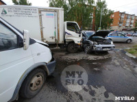 Двойная авария в Пролетарском районе Тулы, Фото: 1