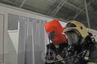 В Туле сотрудники МЧС эвакуировали госпитали госпиталь для больных коронавирусом, Фото: 27