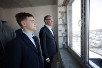 Строить качественно и быстро: Дмитрию Миляеву показали школы в новых ЖК в Туле, Фото: 53