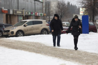 Улицы Тулы сковало льдом: фоторепортаж	, Фото: 4