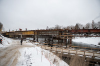 Возведение моста через Упу в Туле: строители рассказали об уникальности сооружения, Фото: 15