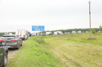 Авария на трассе Тула-Калуга. 04.07.2014, Фото: 7
