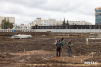 Напротив Тульского цирка обнаружили остатки земляных укреплений, Фото: 1