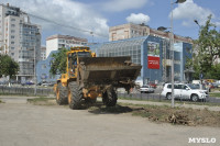 В Туле проводят работы по благоустройству зон отдыха. 26 июля 2014 год, Фото: 18