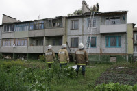 Восстановление домов в селе Воскресенское после урагана. 2.07.2014, Фото: 24