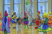 Почти 200 детей из Тульской области побывали на новогоднем представлении в Москве, Фото: 10