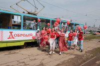 На улицы Тулы вышел трамвай «Добродей», Фото: 8