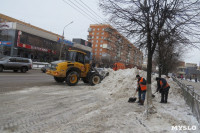 Сотрудники администрации Тулы проинспектировали уборку снега в городе, Фото: 12