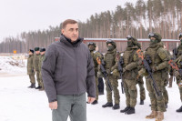 Алексей Дюмин посетил военный полигон в Рязанской области, Фото: 9