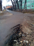 Асфальту нет и года ул.Немцова между домами 21 и 23, Фото: 1
