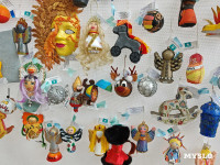 Фестиваль «Шар-папье»: Тульский кремль украсили огромные новогодние бусы, Фото: 18