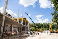 Строительство фондохранилища Тульского музейного объединения на площади Искусств завершат через год, Фото: 3